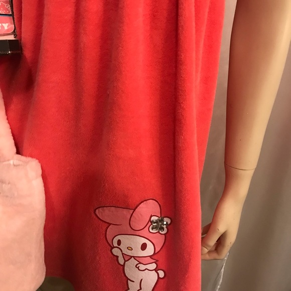 Adorable y2k my melody terry cloth dress earrings and necklace 💖🍭 - Picture 8 of 11